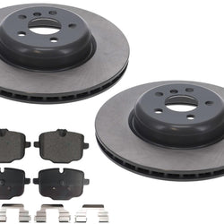 Rear Disc Brake Rotors & Pads for BMW X5 S Drive 40i 3.0L Gas 2019 2020 2023