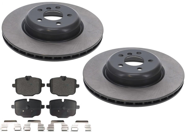 Rear Disc Brake Rotors & Pads for BMW X5 S Drive 40i 3.0L Gas 2019 2020 2023