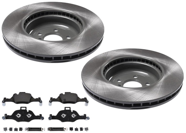 Front Disc Brake Rotors & Pads for BMW X5 S Drive 40i 3.0L Gas 2019 2020 2023