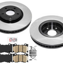 Front Performance Carbon Disc Brake & Pads for Infiniti FX50 2009 2012 2013