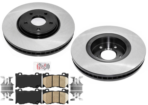 Front Performance Carbon Disc Brake & Pads for Infiniti FX50 2009 2012 2013