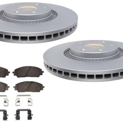 GEO Coated Front Disc Brake Rotors Disc Brake Pads for KIA Carnival Hybrid 2025