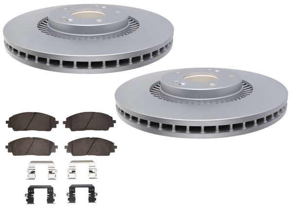 GEO Coated Front Disc Brake Rotors Disc Brake Pads for KIA Carnival Hybrid 2025