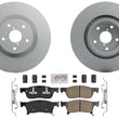 Front Coated Disc Brake Rotors Disc Brake Pads for Subaru Ascent 2019-2025