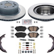 Coated Disc Brake Rotors & Disc Brake Pads for Lexus IS300 IS350 2021-2025