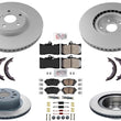 Coated Disc Brake Rotors Disc Brake Pads for Lexus IS300 IS350 2021-2025