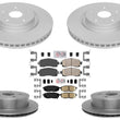 Coated Disc Brake Rotors & Brake Pads for WRX GT 2022-2024 With Manual Parking