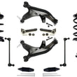 Front Complete Struts Control Arms Tie Rods & Links For Nissan Quest 2004-2009