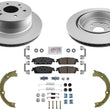 Rear Disc Brake Rotors Brake Pads Shoes for Chevrolet Tahoe 2015 2017 2018 2020