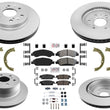 Front & Rear Disc Brake Rotors & Pads Shoes for Chevrolet Tahoe 2015 2018 2020