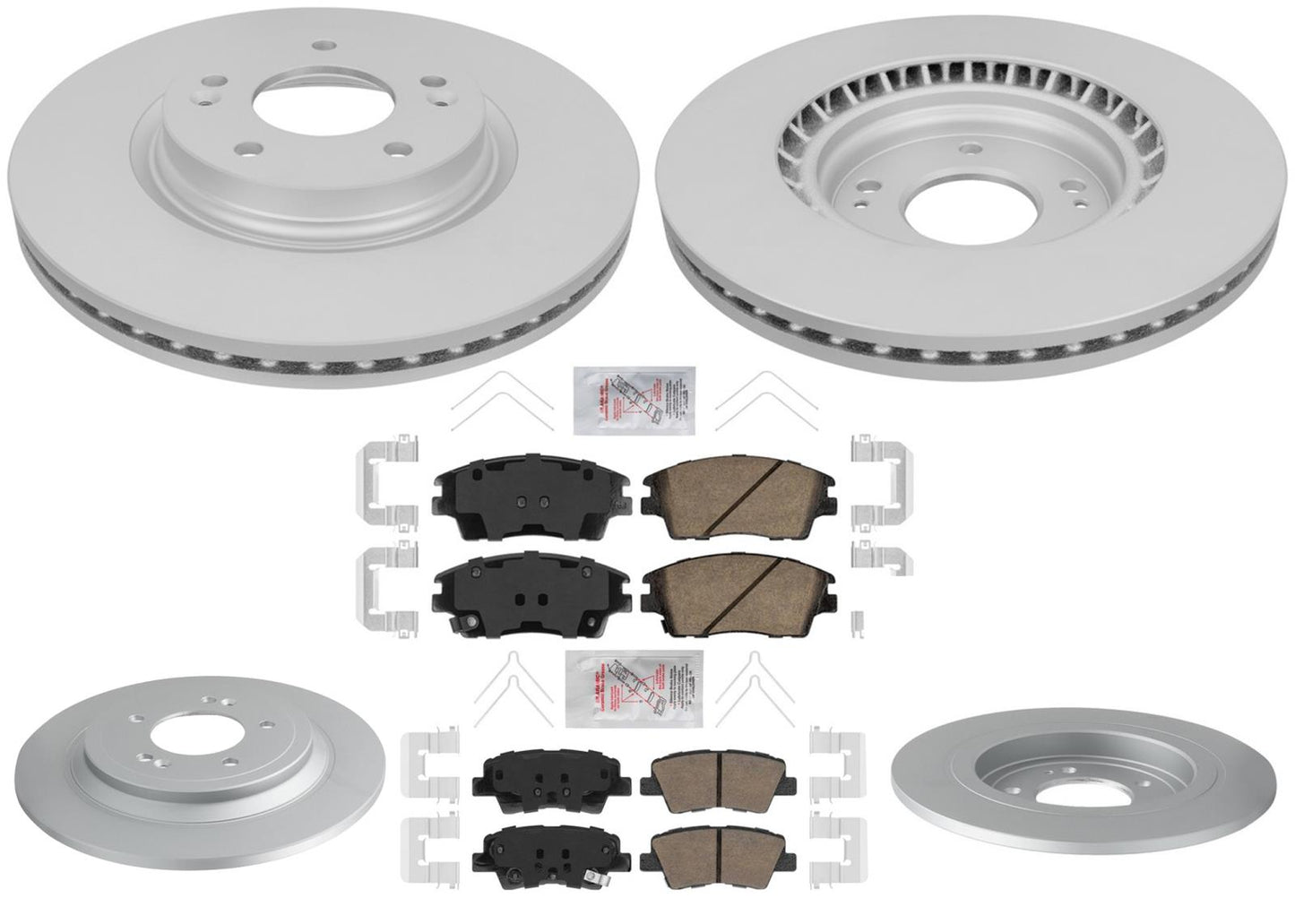 Pastillas de rotores de freno de disco para Hyundai Tucson 2020-2021 con freno de estacionamiento eléctrico