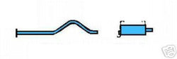 1991-1996 Toyota Previa Van 2.4L Muffler Exhaust System