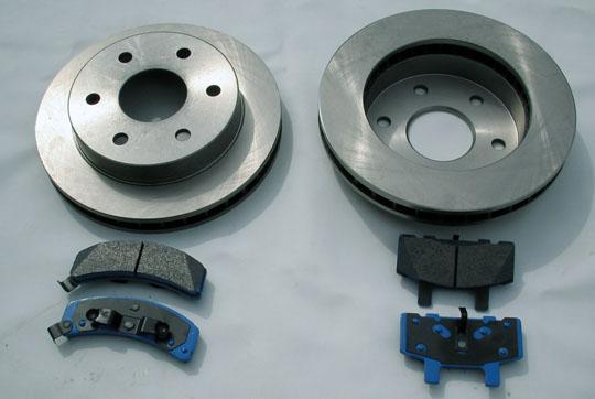 Pastillas y rotores de freno para Silverado Sierra Crew Cab 2005-2006
