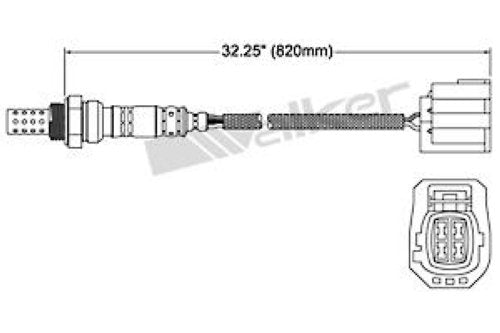 2004-2007 Mazda 3 Post-Cat O2 Oxygen Sensor Direct Fit