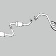 Eclipse Spyder Convertible Exhaust System Muffler