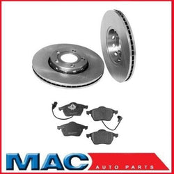 Se adapta a Volkswagen Passat 03-05 con pastillas y rotor de freno de disco delantero de 321 mm, 12 5/8 pulgadas