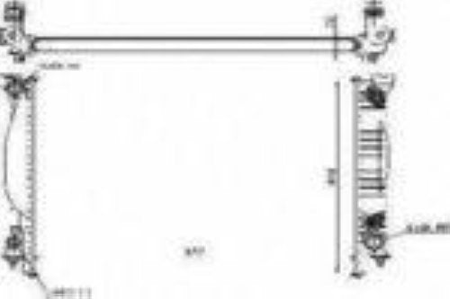 Radiador Audi OSC 2590 Radiador 