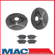 Front Brake Disc Rotors & Ceramic Pads Will Fit Infiniti FX35 FX45