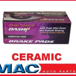 Juego de pastillas de freno de cerámica traseras para Chrysler 300 1999-04 