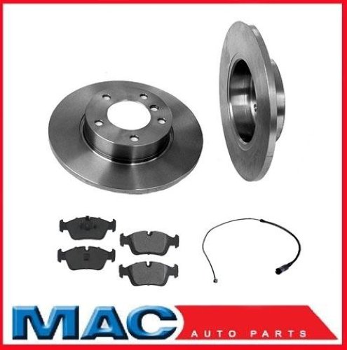 95-98 BMW Z3 1.9L Front Brake Rotors & Pads & Sensor