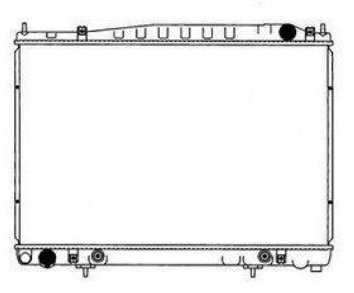Radiador OSC 13008 para Infiniti Q45 2005-2006 NUEVO