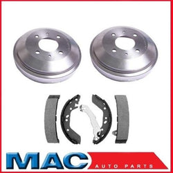 2000-2002 Accent (2) Rear Brake Drums and Shoes