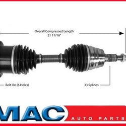 Chevy GMC Truck GM2075 L or R New CV Complete Assembly