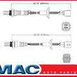 2000-2003 Toyota Celica O2 Oxygen Sensor Direct Fit