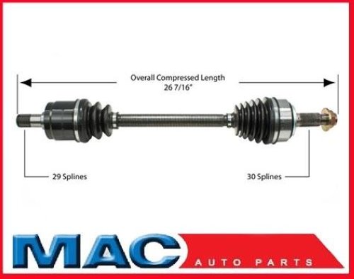 2005-2008 Acura RL D/S CV Eje de transmisión Nuevo