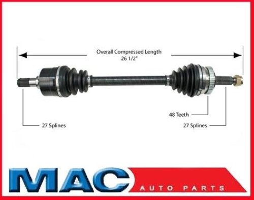 2005-2009 Hyundai Tucson Kia Sportage 2.0L D/S CV Drive Axle Shaft New