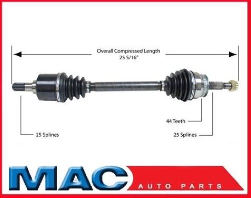 2005-2006 Kia Spectra D/S CV Drive Axle Shaft