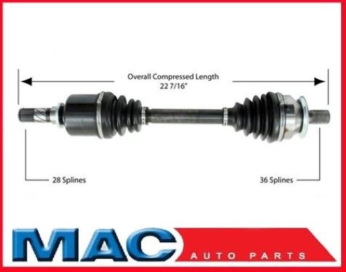2005 Mazda 3 2.3L A/T D/S CV Drive Axle Shaft