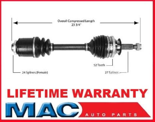Eje de montaje completo de eje CV para Hyundai Santa Fe 2003-2008 2.7L FWD M/TP/S