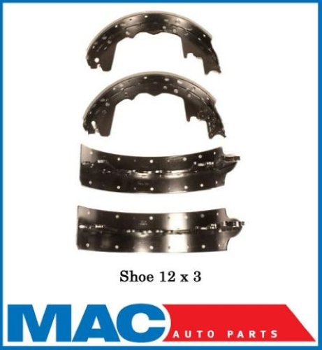 Rear New Brake Shoes 12 x 3 Dodge Ford 358