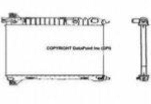 Dodge Ram 1500 2500 3500 5.9L V8 Motor de gasolina NUEVO OSC 2291 Radiador 