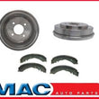 1995 a 2002 Mitsubishi Mirage (2) Tambor de freno trasero y zapatas de freno trasero