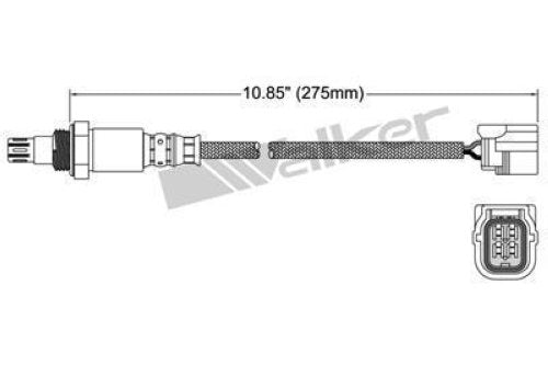 Honda Civic Walker Products 250-54041 Oxygen Sensor