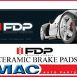 Crossfire E300 E320 E430 SLK320 FDP Brakes CERAMIC CSS853 Front Disc Brake Pad