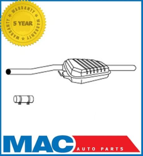 1999-2001 Audi A4 Quattro 1.8L AEB Engine Fr CH# 8DX200001 Middle Muffler