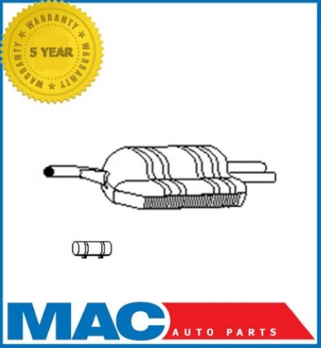 96-99 Audi A4 Quattro 2.8L Engine New Rear Muffler & Connector