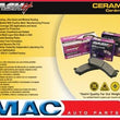 Escape Escape Hybrid Tribute Mariner Juego delantero de pastillas cerámicas con freno de disco 4W