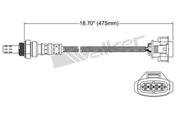 Direct Fit Walker Products Oxygen Sensor 250-24765 Check Fitment Info