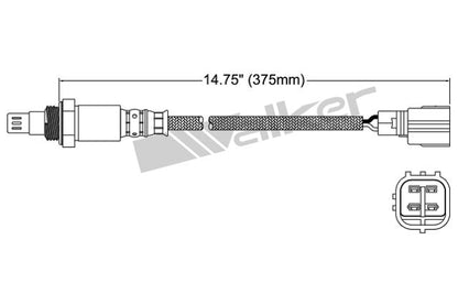 Sensor de oxígeno Direct Fit Walker Products 250-54059 Verificar información de montaje