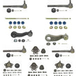 92-95 K1500 K2500 Blazer Tahoe Tie rod end/Ball Joint Pitman Idler link 12PC kit