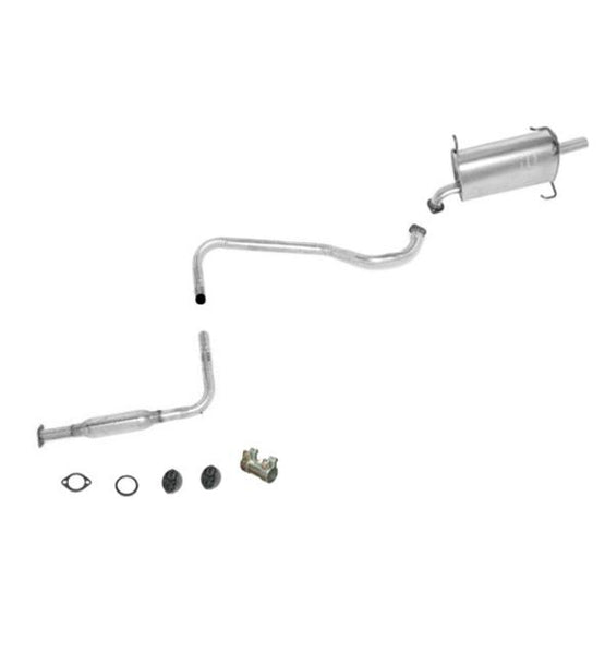 Sistema de escape del silenciador trasero del tubo resonador para Nissan Altima 2.4L 1993