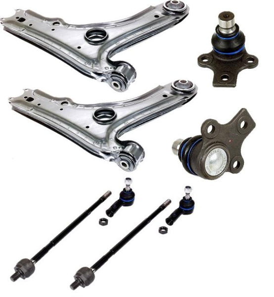 Control Arm Ball Joint Tie Rod Ends 93-99 Volkswagen Jetta Golf Cabrio TRW Rack