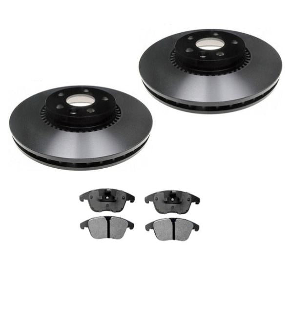 08-2015 LR2 (2) Front Brake Rotors & Ceramic Pads 34380 CD1306