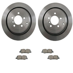 Rotor de freno de disco compatible con pastillas Land Rover Range Rover Cer 06-12, aspiración natural 
