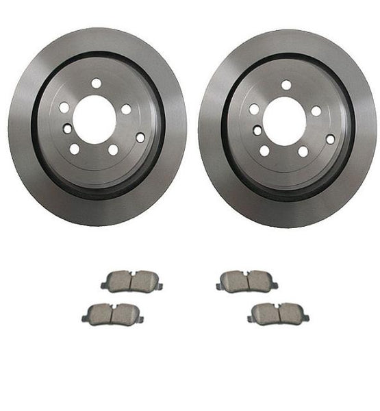 Rotor de freno de disco compatible con pastillas Land Rover Range Rover Cer 06-12, aspiración natural 