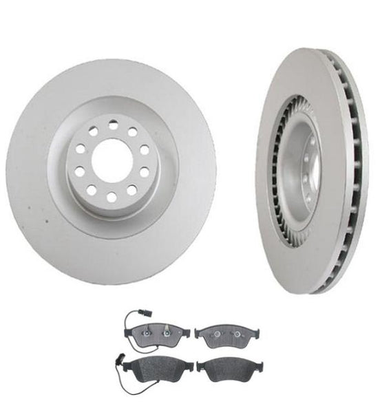 2004-2009 A8 Quattro (2) rotores de freno delanteros de 360 ​​mm y pastillas de freno deben medir